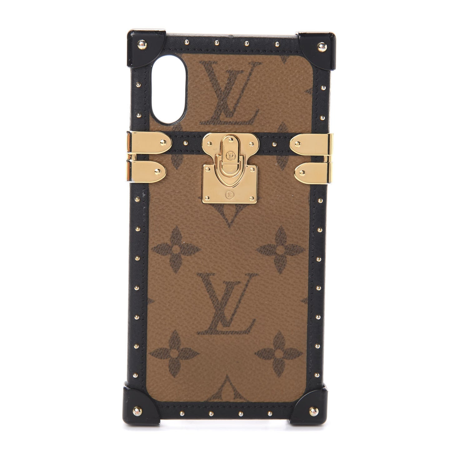 Reverse Monogram Eye-Trunk iPhone X Case