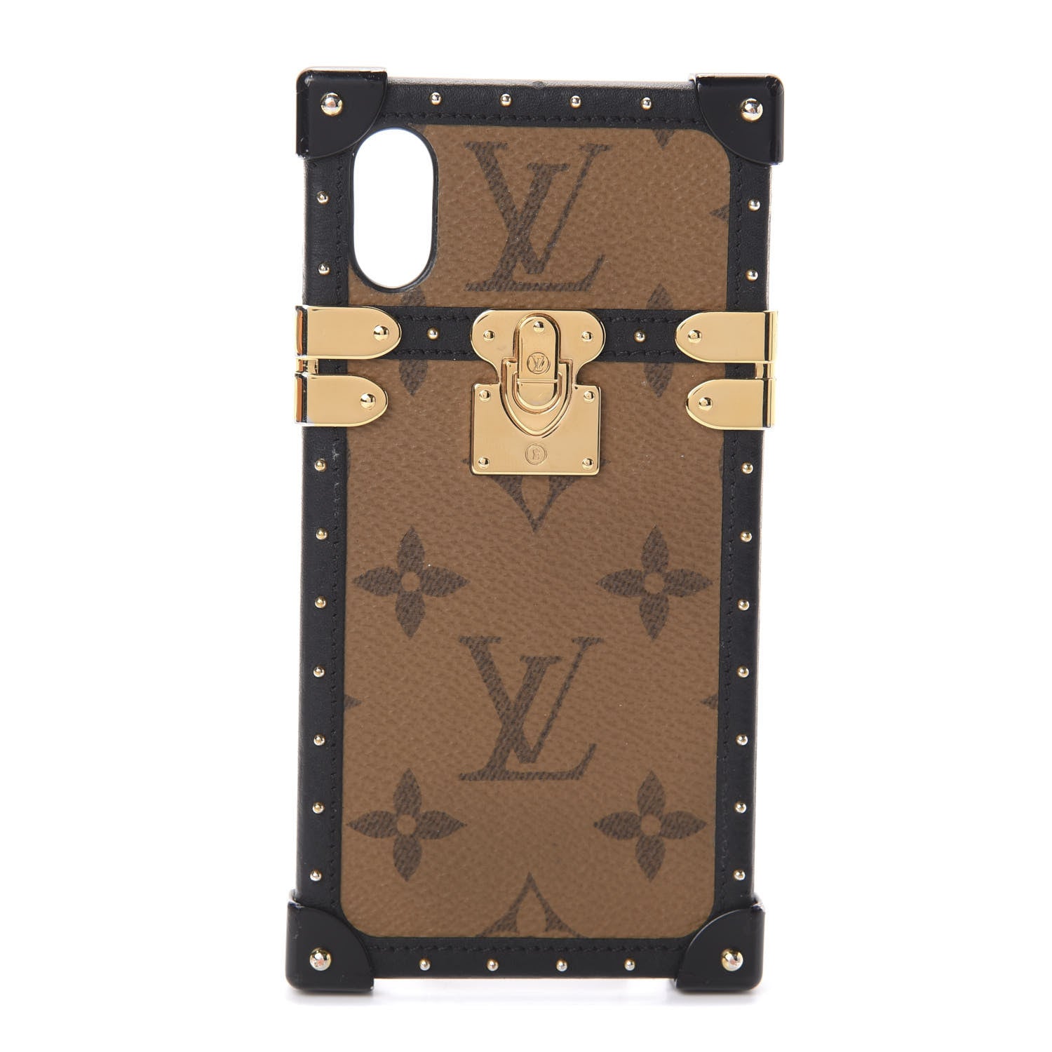 Louis Vuitton Reverse Monogram Eye-Trunk iPhone X Case 1 of 5