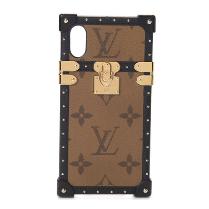Louis Vuitton Reverse Monogram Eye-Trunk iPhone X Case 1 of 5