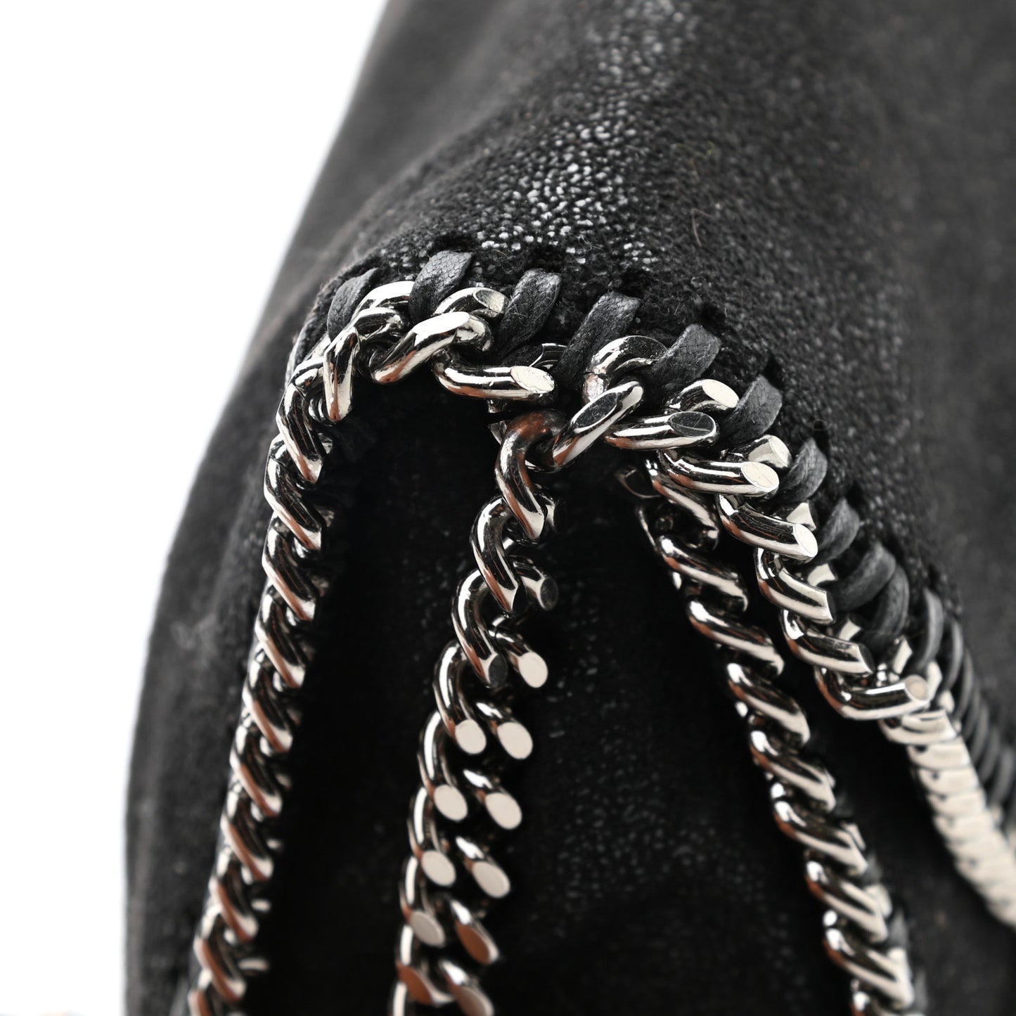 Shaggy Deer Falabella Mini Crossbody Bag Black