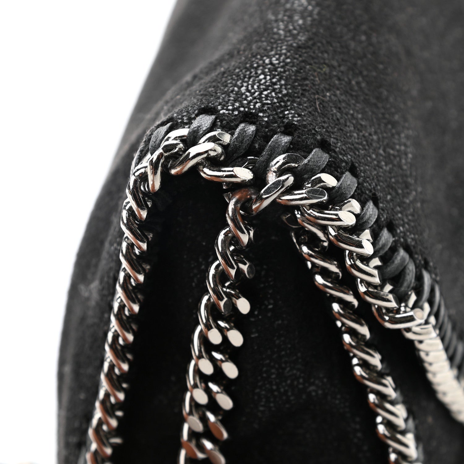 Stella McCartney Shaggy Deer Falabella Mini Crossbody Bag Black 12 of 14