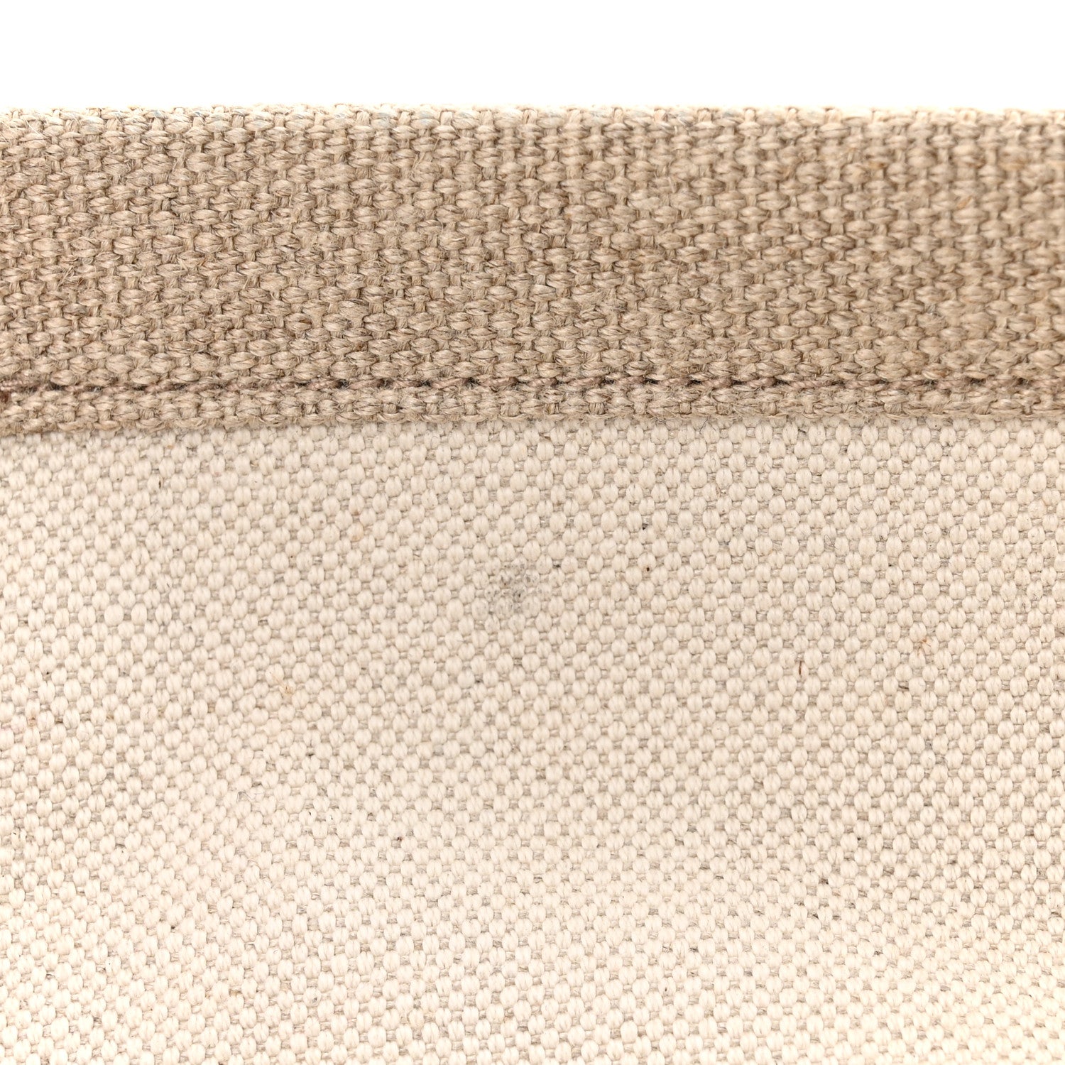 Saint Laurent Linen Calfskin Small Rive Gauche Tote Greggio Natural 14 of 14