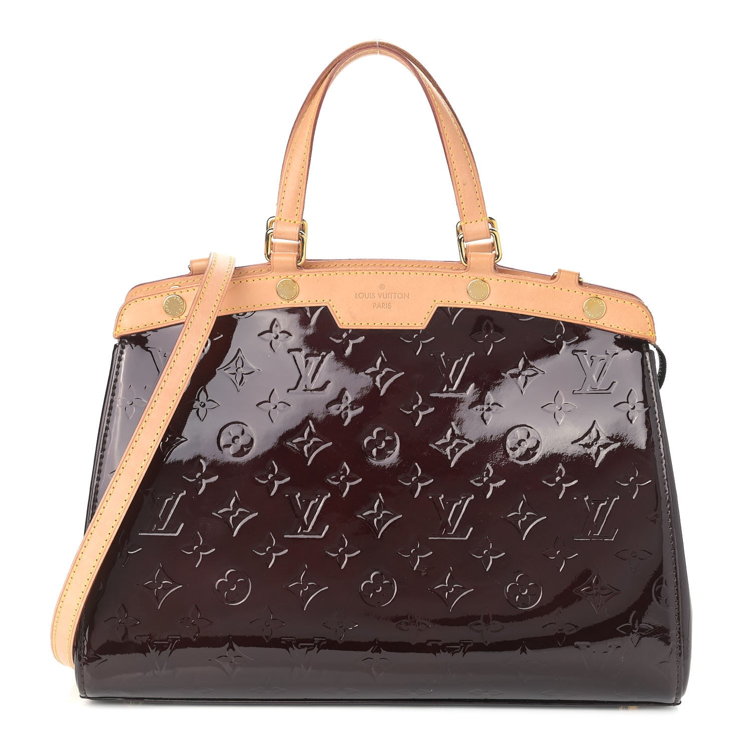 Louis Vuitton Vernis Brea GM Amarante 1 of 15