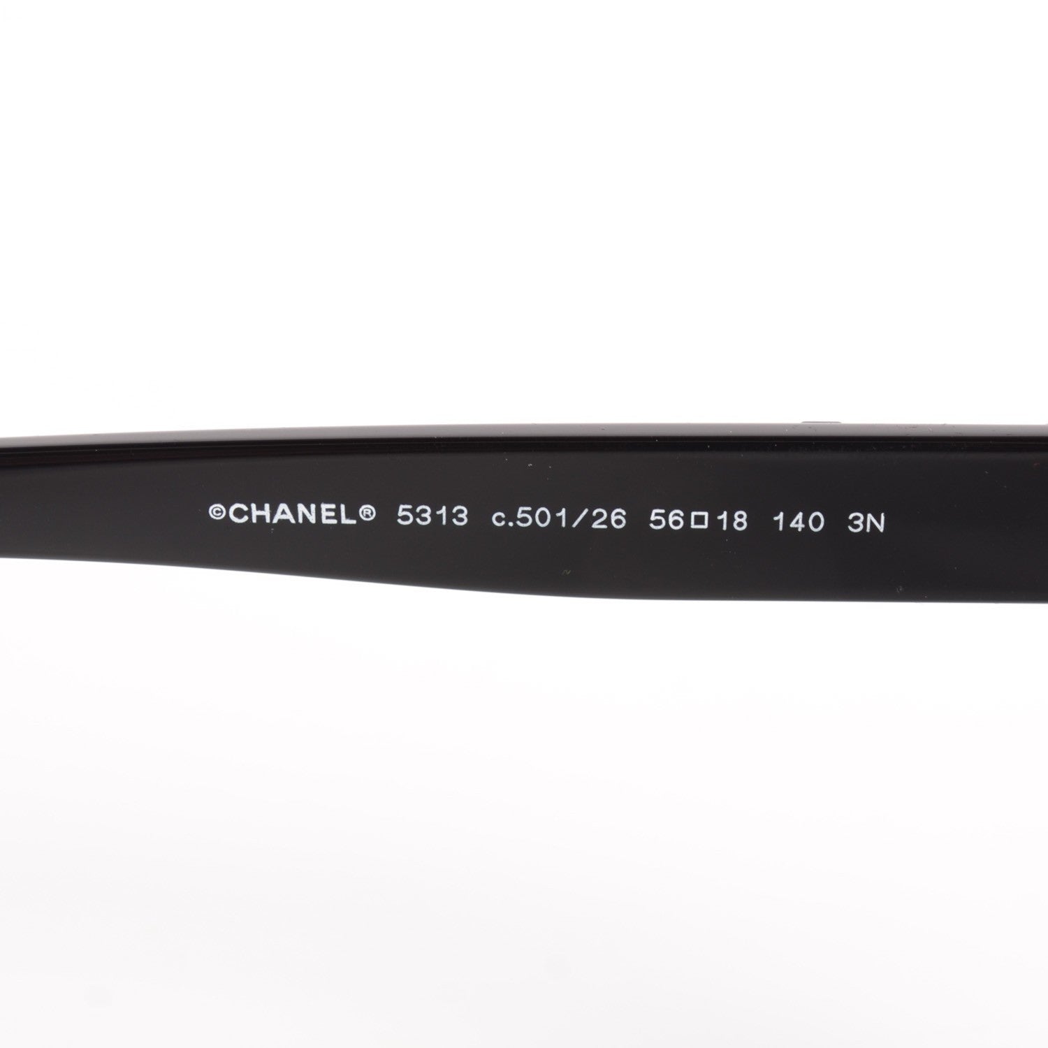 Chanel CC Sunglasses 5313 Black 4 of 5