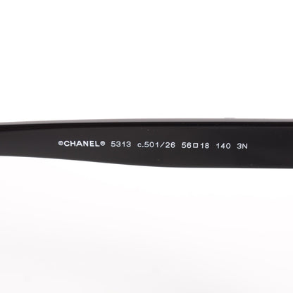 Chanel CC Sunglasses 5313 Black 4 of 5