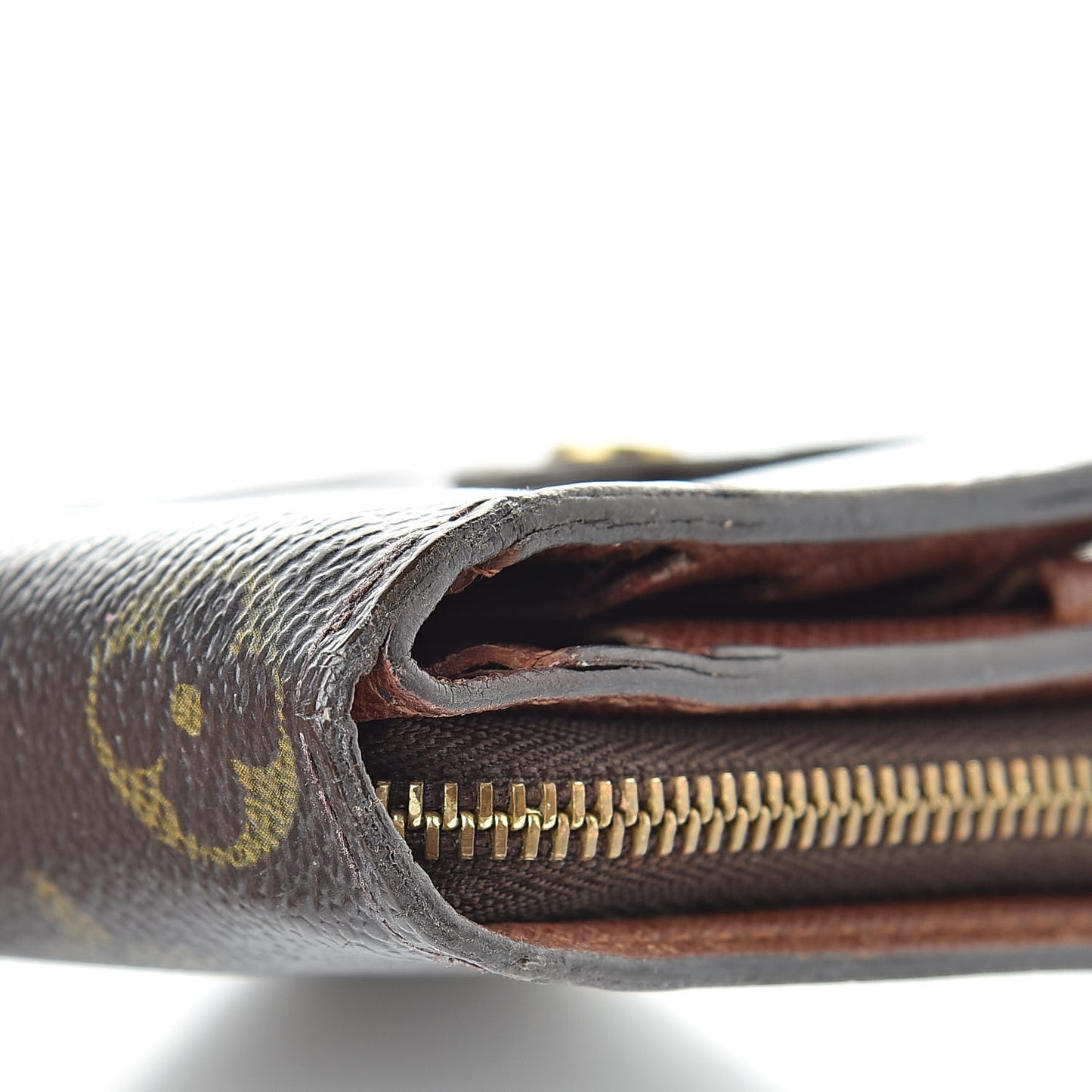 Monogram Compact Zippe Zipped Wallet