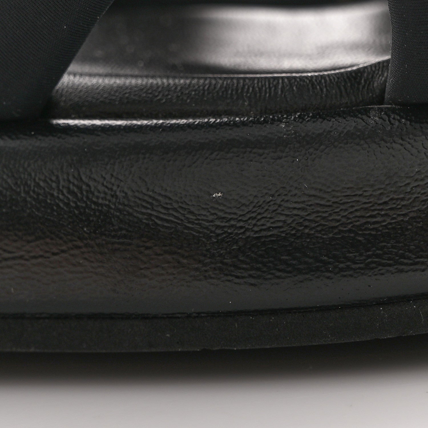 Chanel Fabric CC Mules Sandals 36 Black 12 of 15