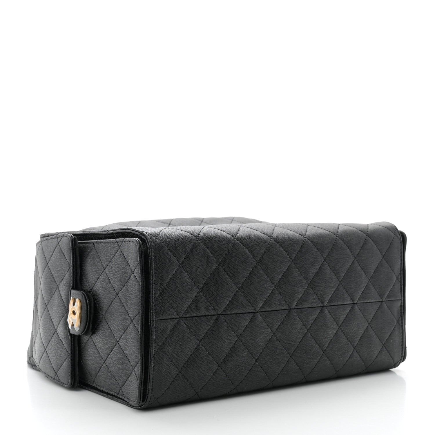 Chanel Caviar Quilted Medium Chanel 25 Handbag Black 4 of 10