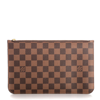 Louis Vuitton Damier Ebene Neverfull MM GM Pochette 1 of 8