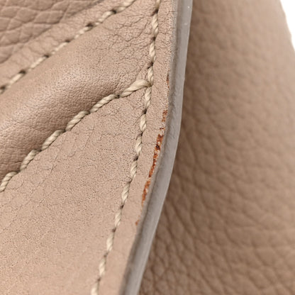 Celine Drummed Calfskin Mini Luggage Dune 12 of 20