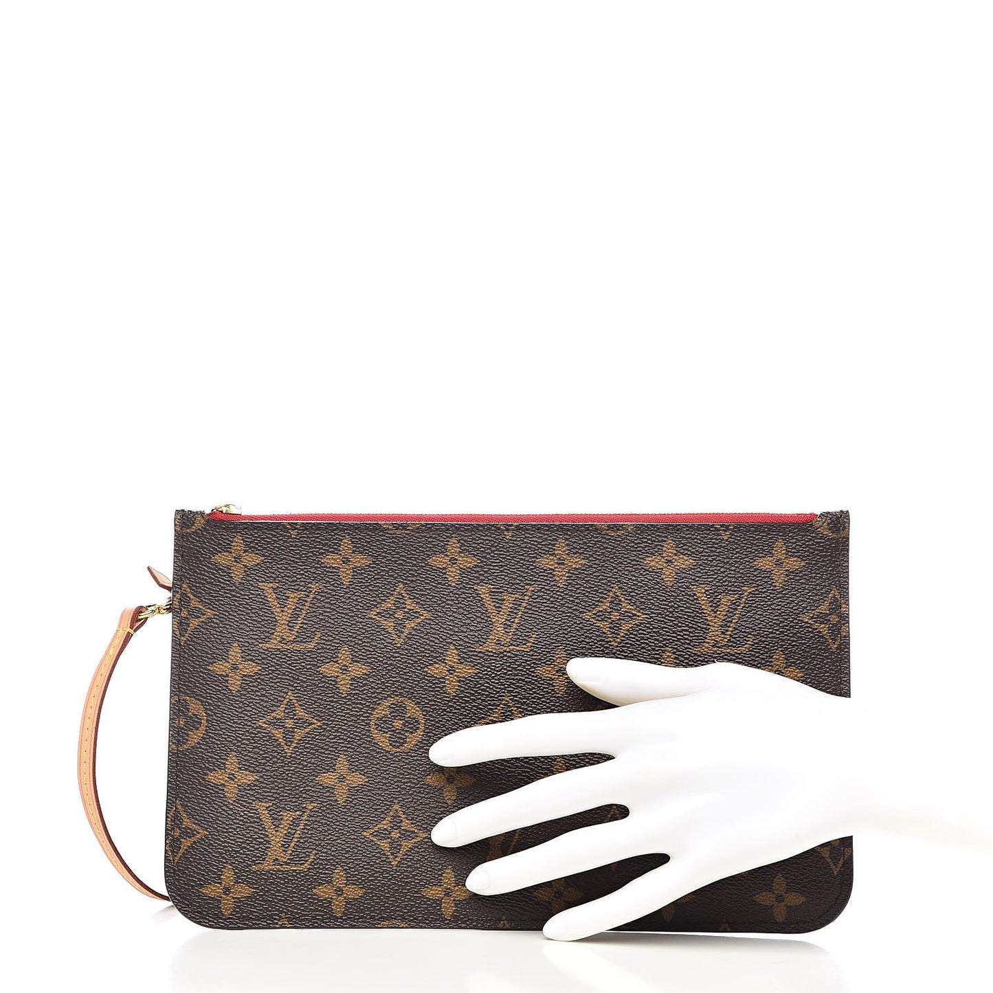 Monogram Neverfull MM GM Pochette Cherry