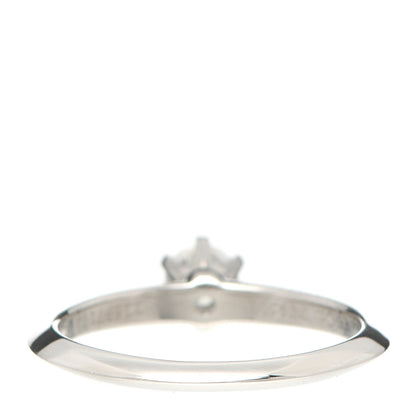 Tiffany Platinum Diamond .25ct Solitaire Engagement Ring 49 5 6 of 8