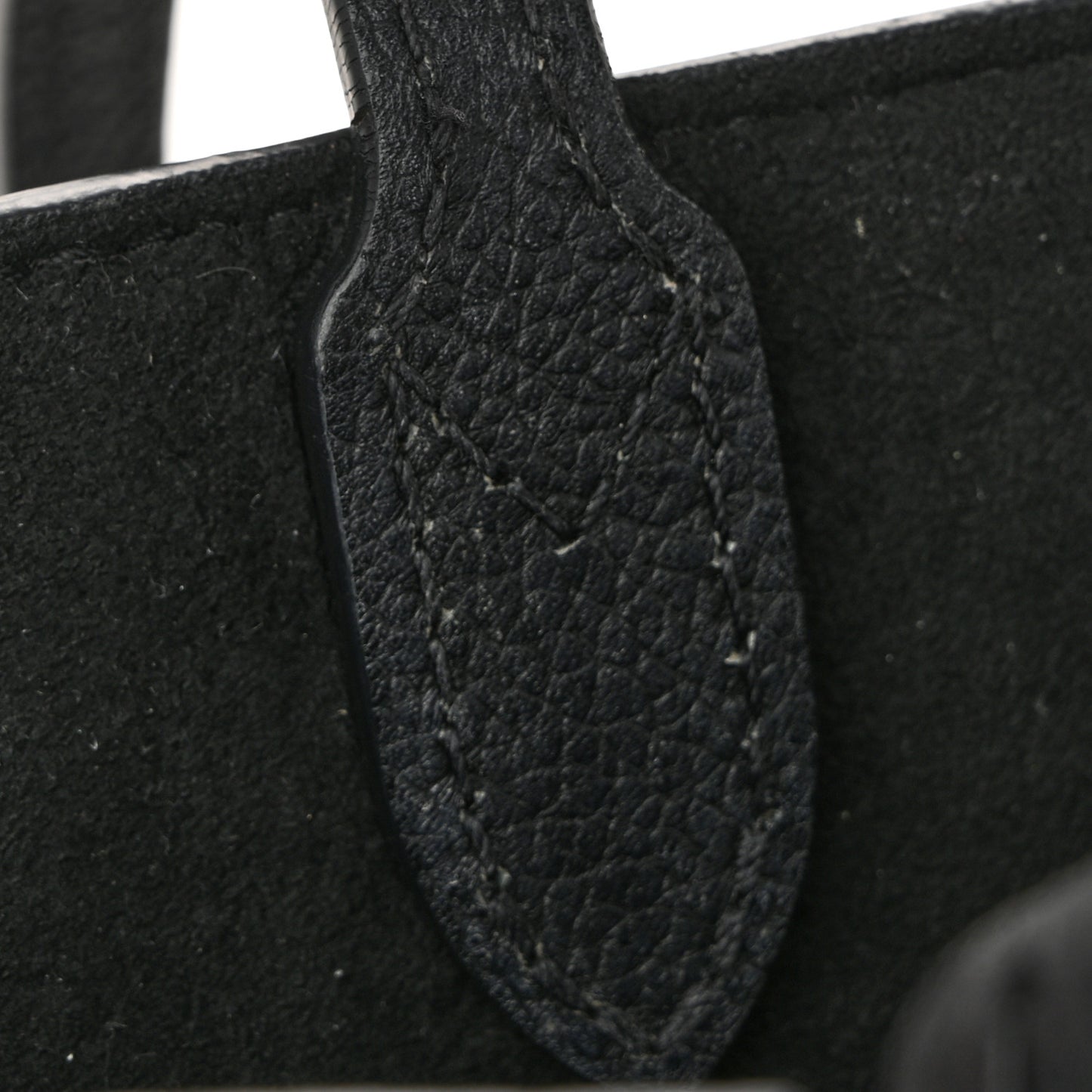 Calfskin Lockme Cabas Black