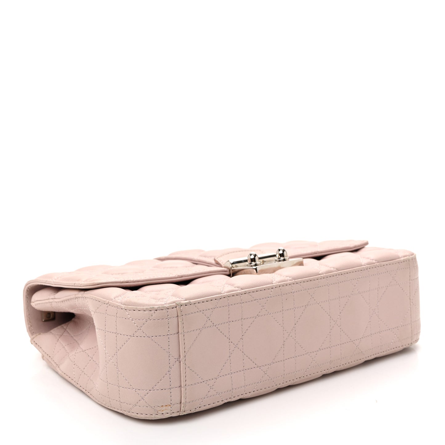 Lambskin Cannage Miss Dior Promenade Pouch Pink