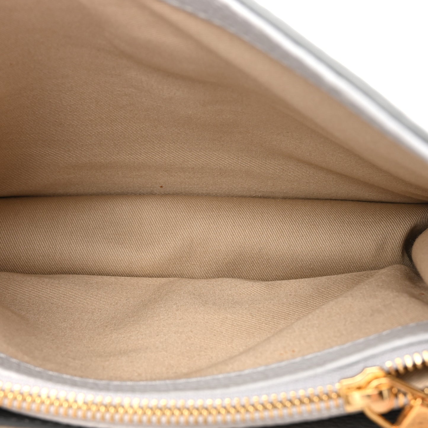 Grained Calfskin Small Aby Day Shoulder Bag Light Cloud