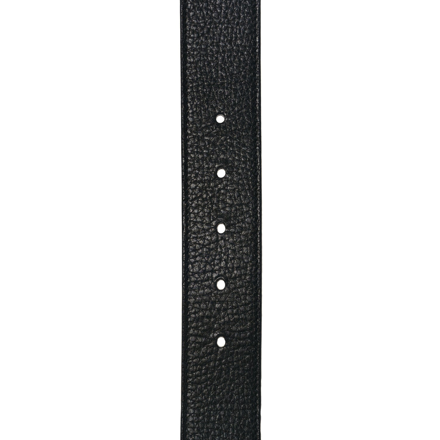 Dollar Calfskin Double G Reversible 37mm Belt 90 36 Black New Acero