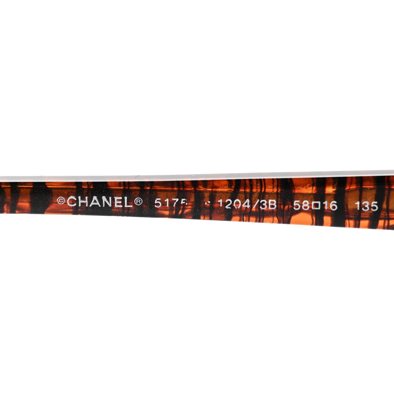 Chanel CC Tweed Effect Sunglasses 5175 Brown 6 of 8