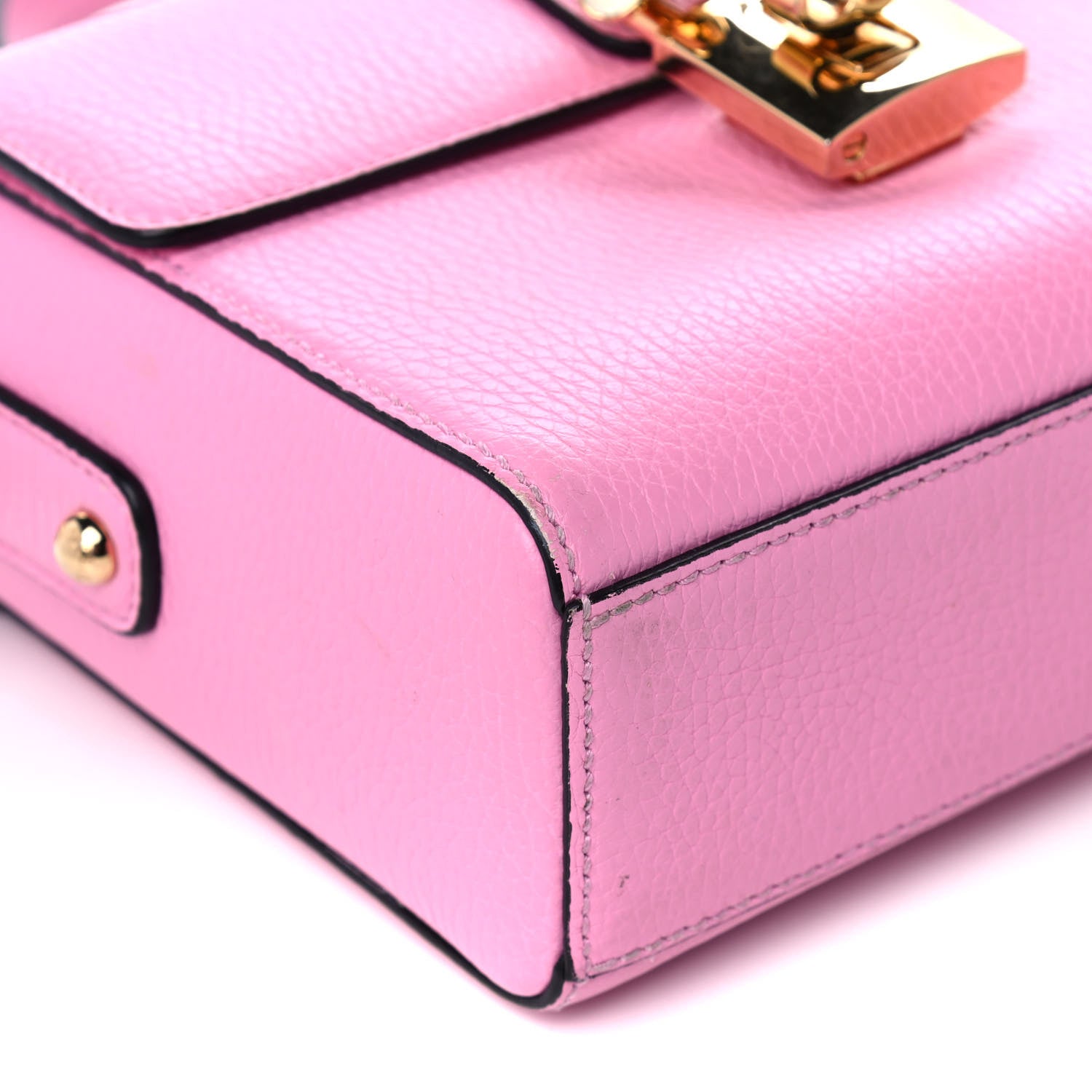 Dolce & Gabbana Calfskin Miss Bonita Top Handle Bag Rosa Chiaro 9 of 16