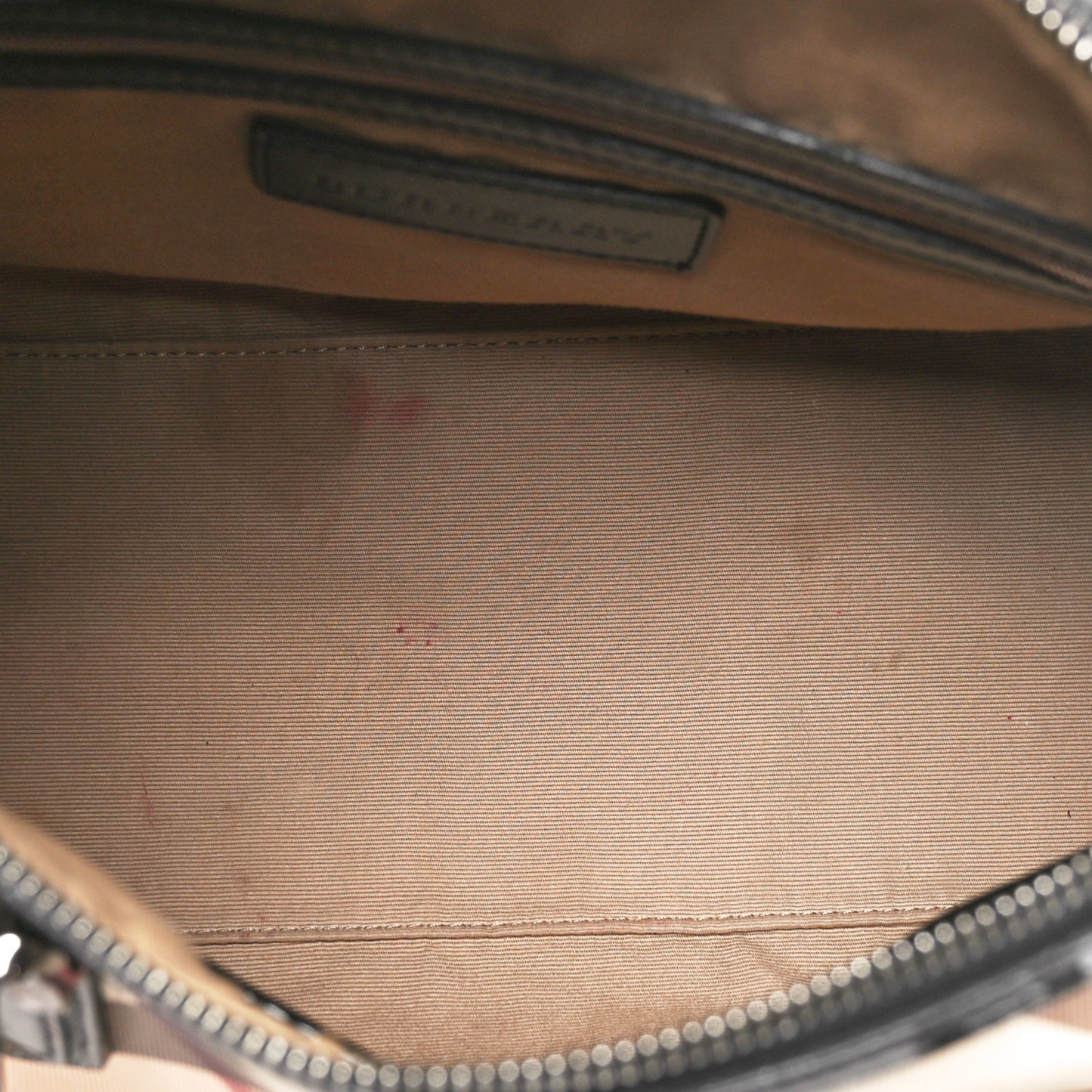 Nova Check Patent Small Chester Bowling Bag Black