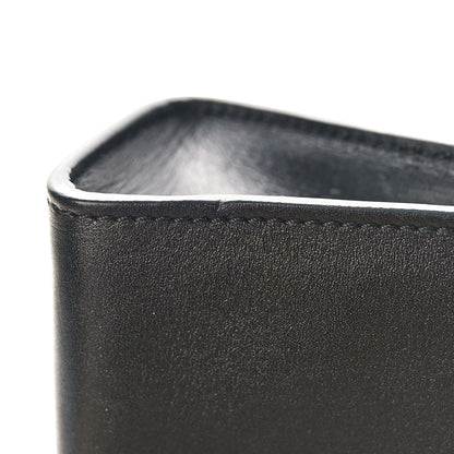 Louis Vuitton Calfskin City Steamer Clutch Black Bleu 11 of 11