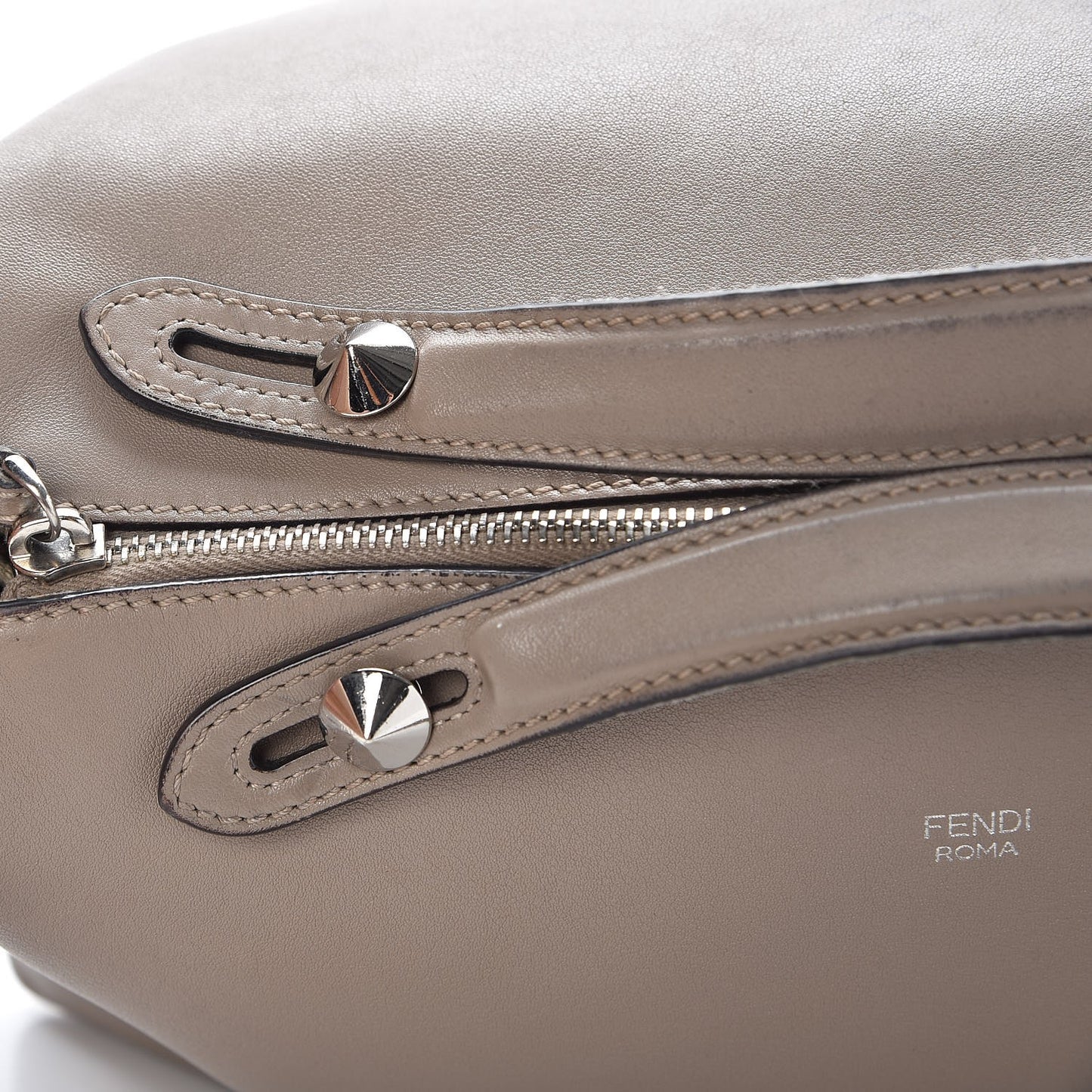 Vitello Dolce Large By The Way Boston Bag Tortora