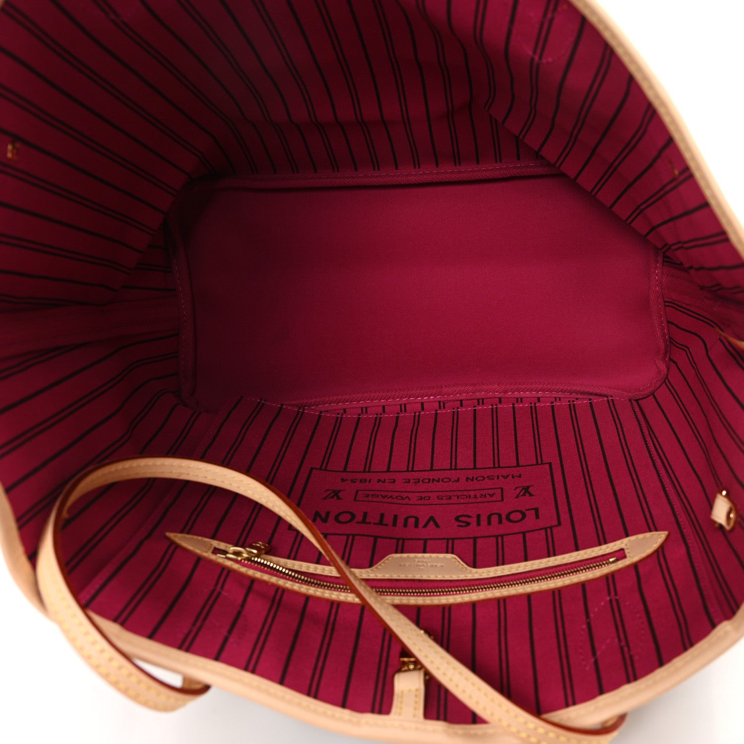 Louis Vuitton Monogram Saint Barth V Neverfull MM Hot Pink 6 of 11