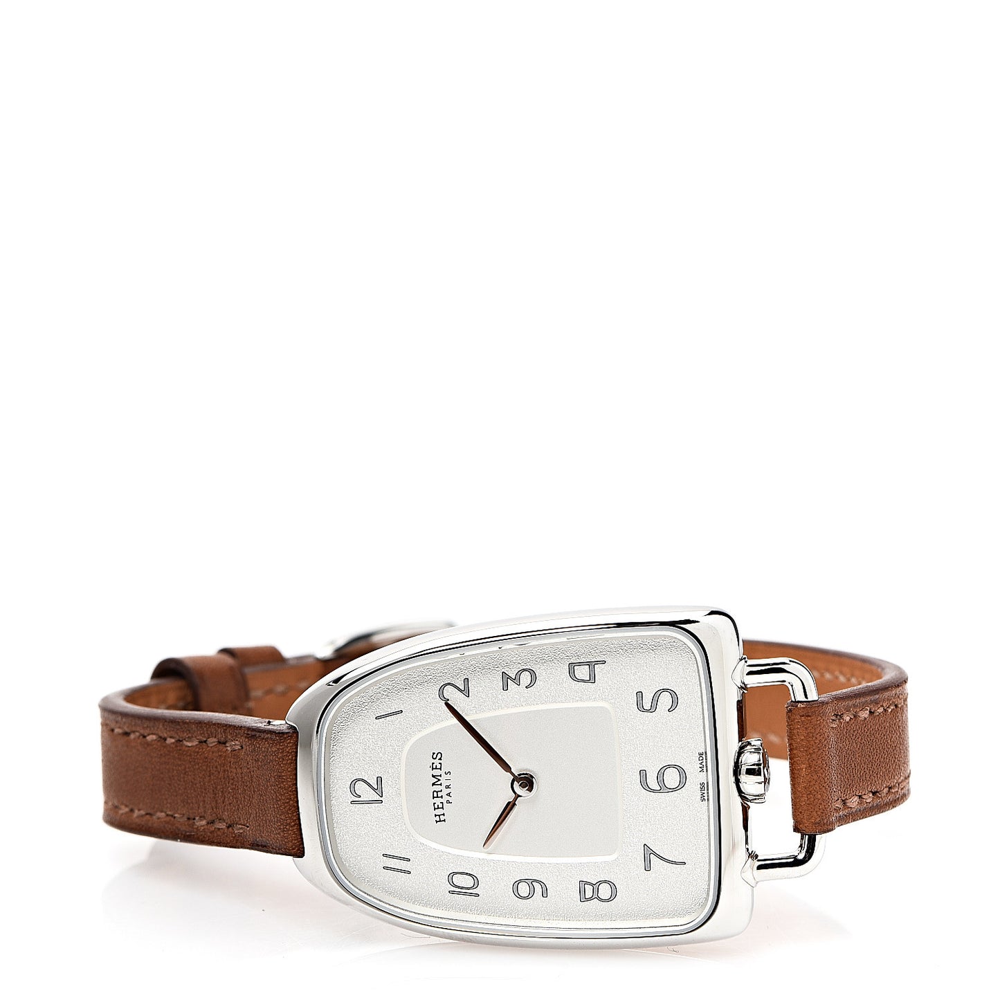 Stainless Steel Barenia 26mm Galop Quartz Watch Fauve