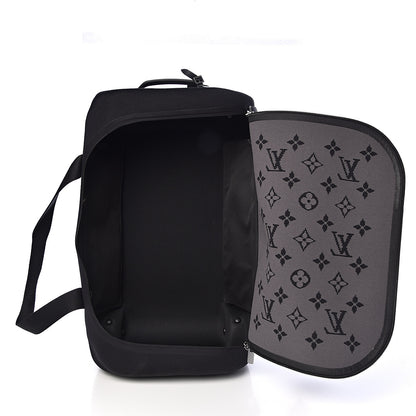 Louis Vuitton Knit Monogram Eclipse Horizon Soft Duffle 55 7 of 11