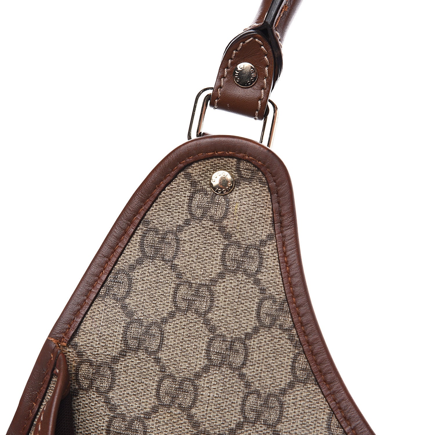 Gucci GG Plus Monogram Large Joy Shoulder Bag Brown 8 of 13