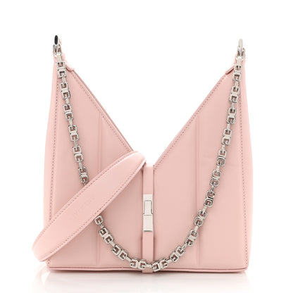 Givenchy Lambskin Padded Mini Cut Out Shoulder Bag Blush Pink 1 of 13