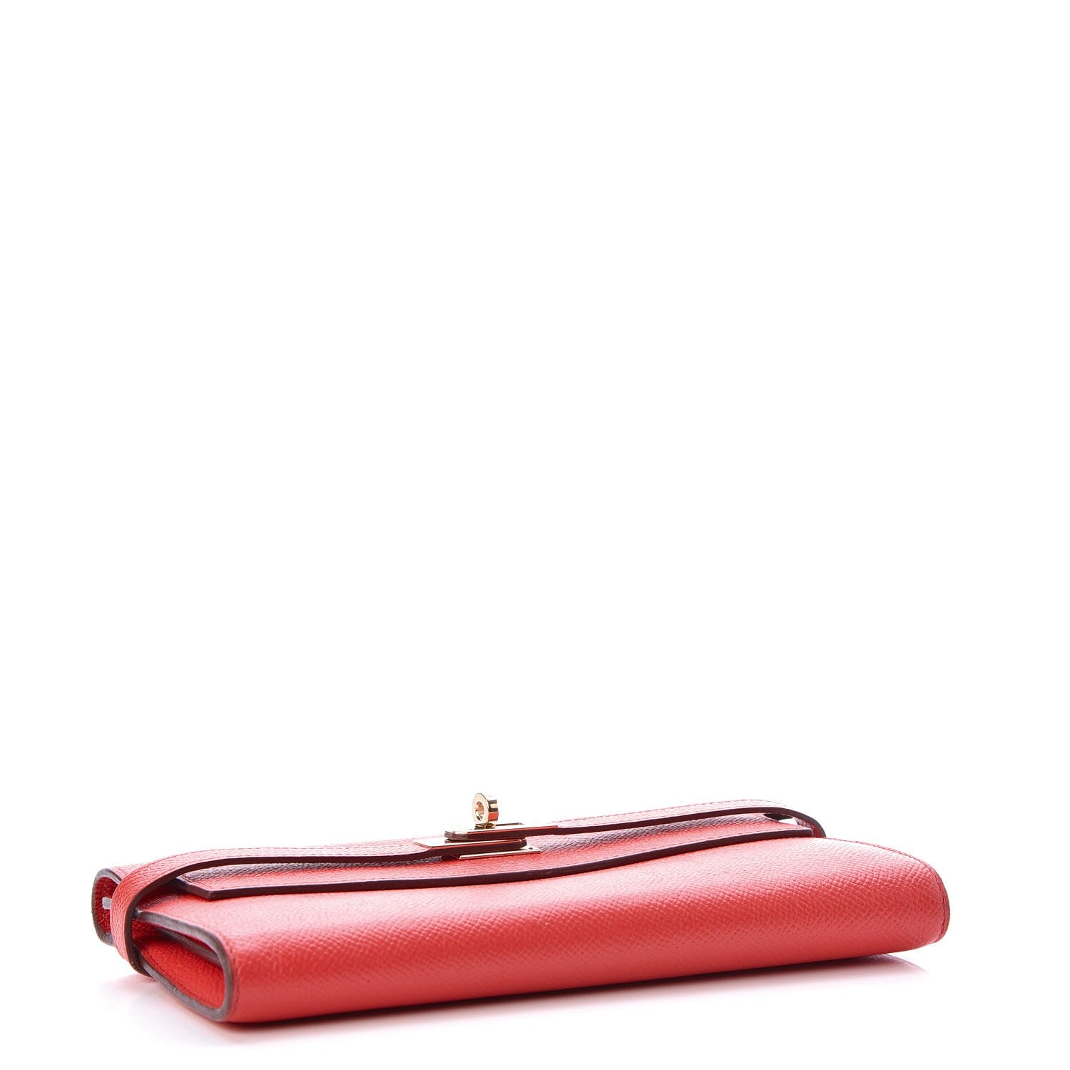 Hermes Epsom Kelly Longue Wallet Rose Jaipur 4 of 27