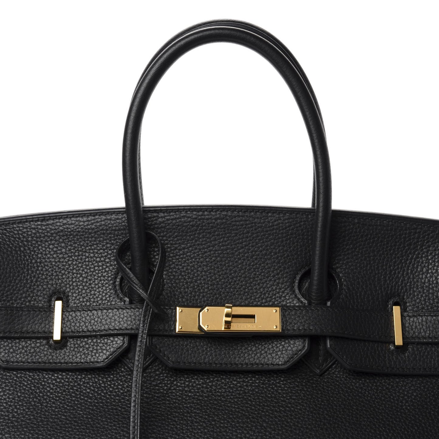 Taurillon Clemence Birkin 35 Black