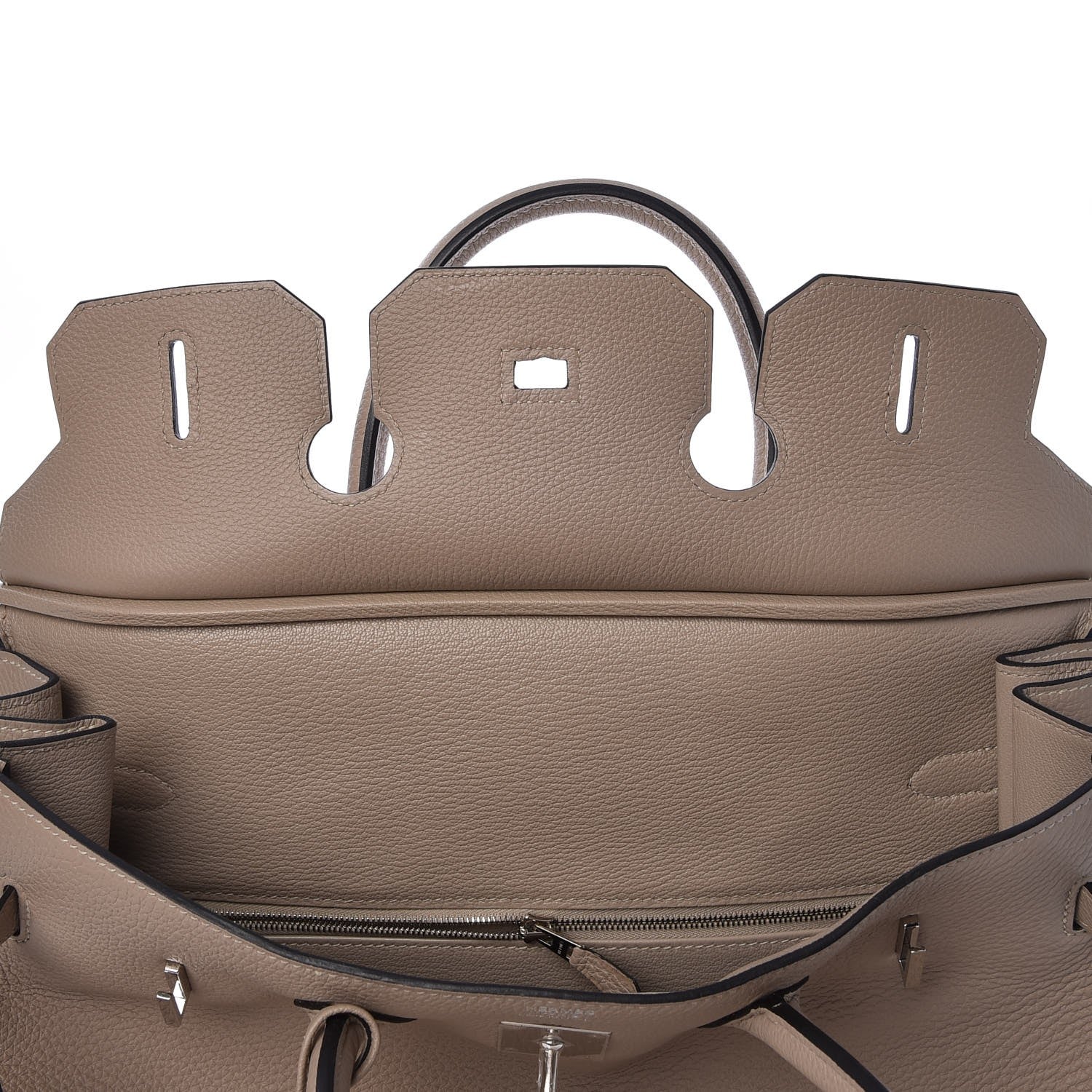 Hermes Taurillon Clemence Birkin 35 Gris Tourterelle 9 of 33