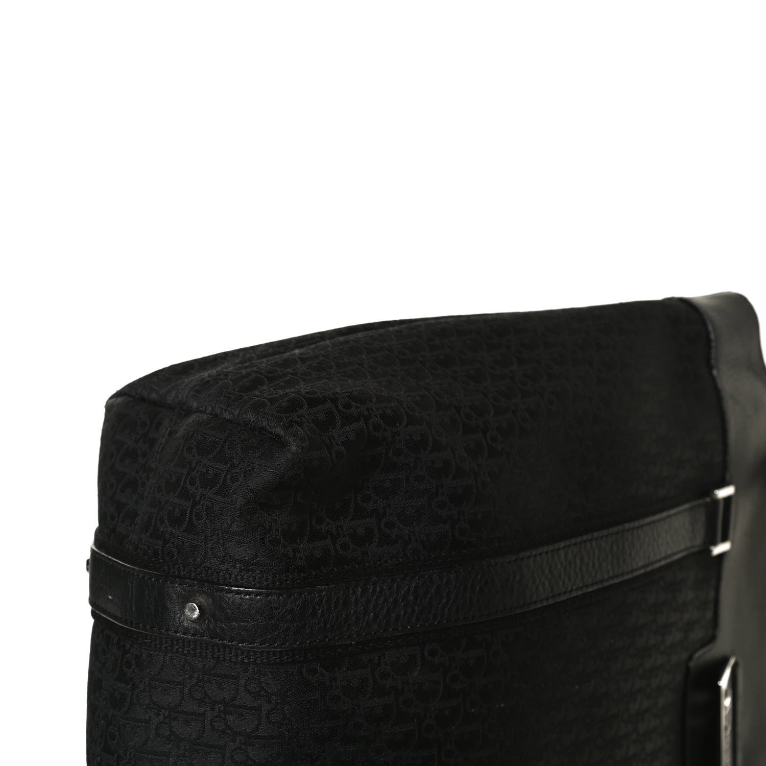 Christian Dior Monogram Vintage Flowers Dome Bag Black 10 of 14