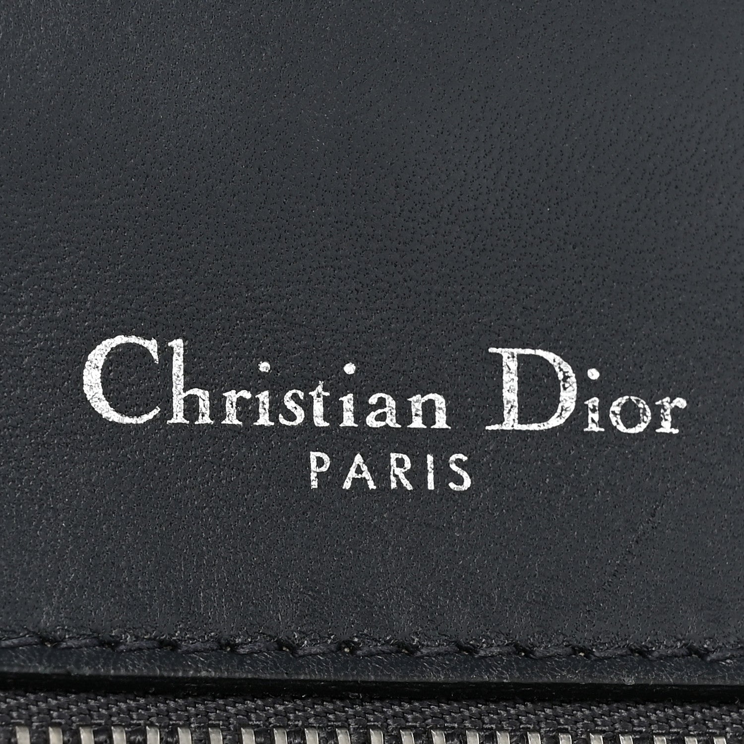Christian Dior Metallic Patent Micro-Cannage Medium Diorama Flap Bag Silver 6 of 17