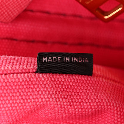 Prada Canapa Small Logo Tote Peonia 7 of 12