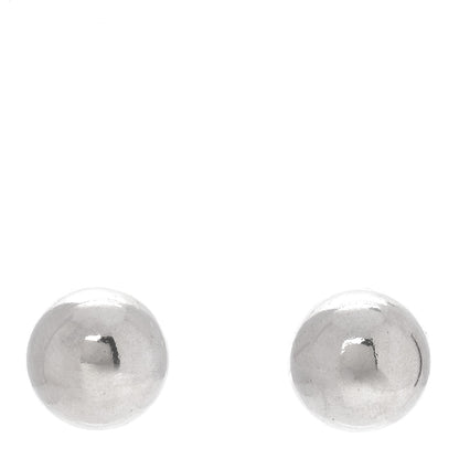 Tiffany Sterling Silver 10mm HardWear Ball Earrings 1 of 5