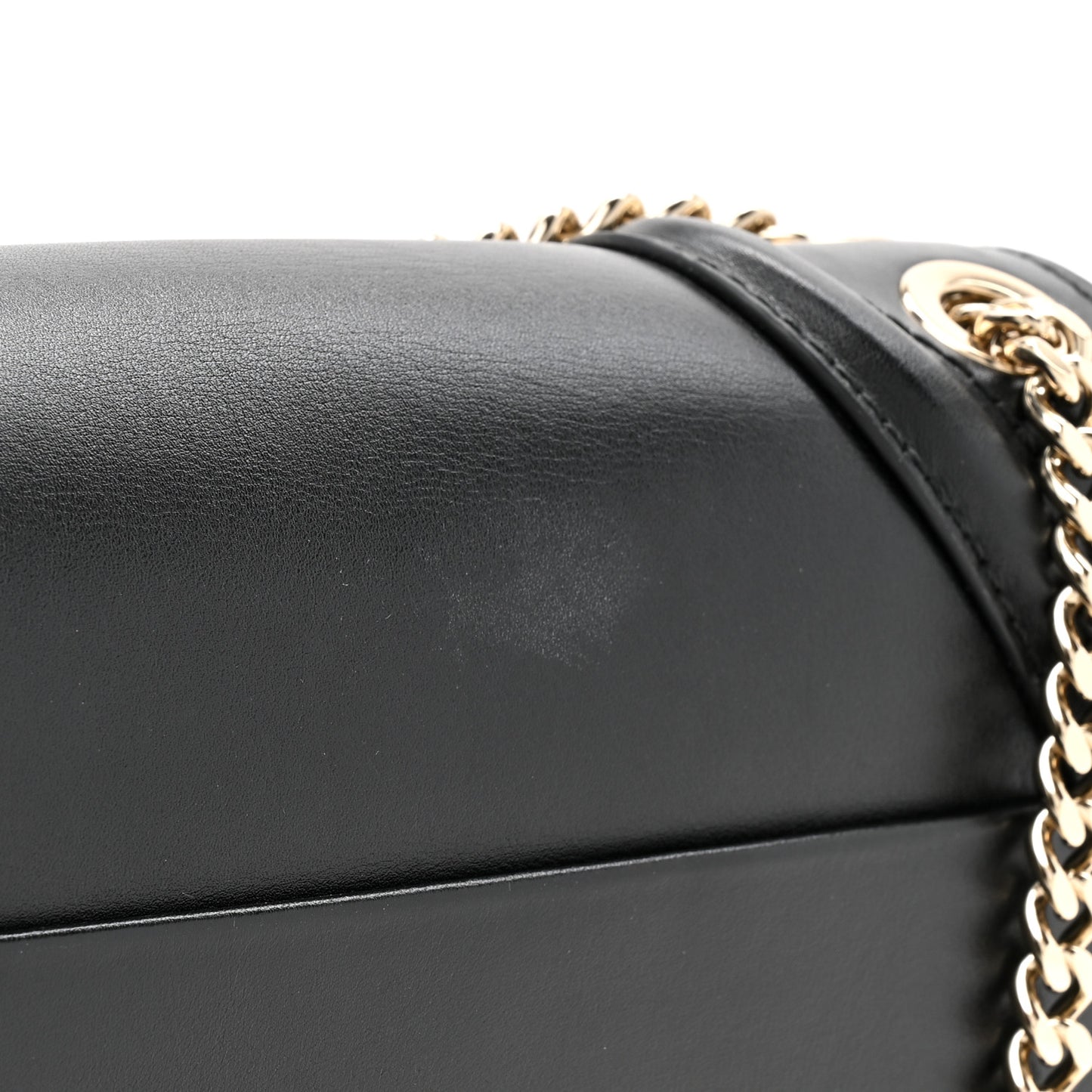 Calfskin Blondie Medium Shoulder Bag Black