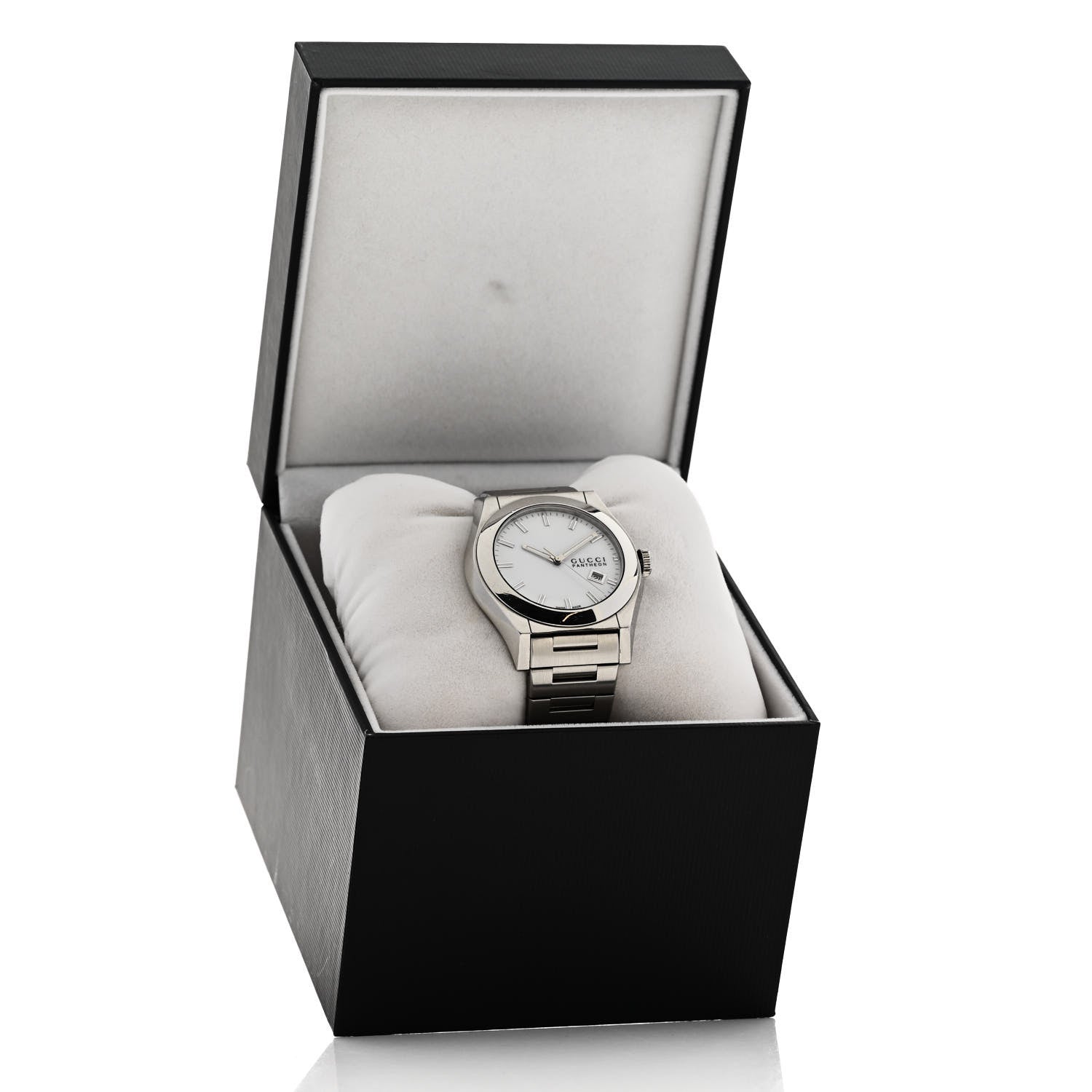Gucci Stainless Steel 44mm Pantheon Quartz Watch 5 of 5