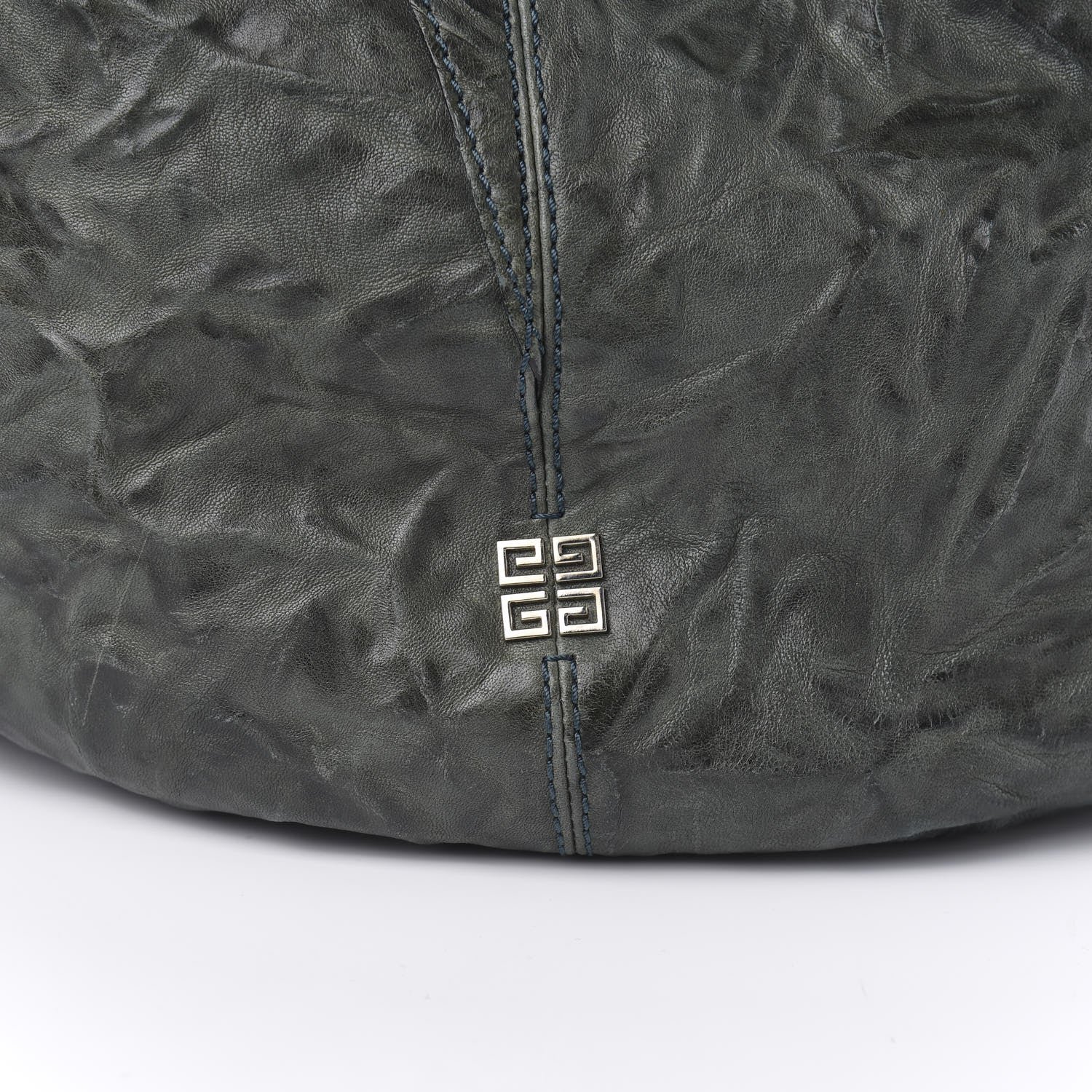 Givenchy Tumbled Sheepskin Tinhan Hobo Emerald 10 of 12