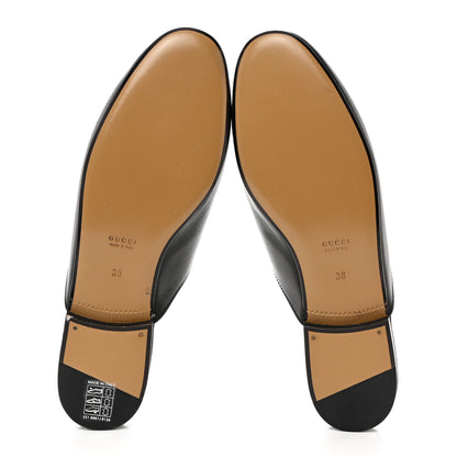 Gucci Calfskin Princetown Slippers 38 Black 5 of 9