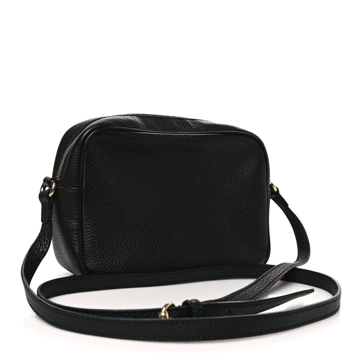 Gucci Pebbled Calfskin Small Soho Disco Bag Black 3 of 11