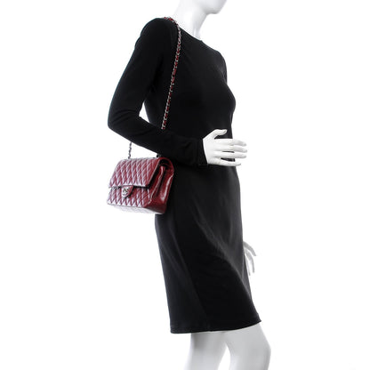 Chanel Caviar Quilted Medium Double Flap Red 2 of 9