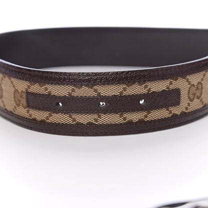 Gucci Monogram Interlocking G Belt 100 40 Dark Brown 6 of 7