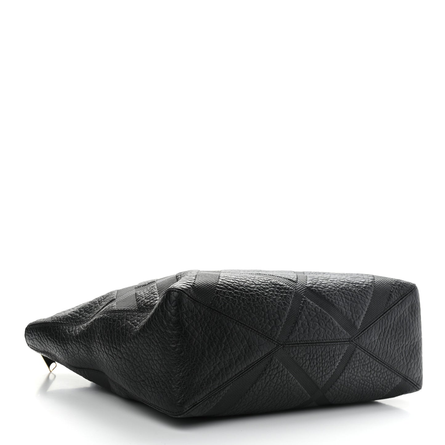 Heritage Grain Check Embossed Medium Dewsbury Tote Black