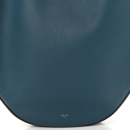 Celine Smooth Calfskin Medium Hobo Navy 7 of 10