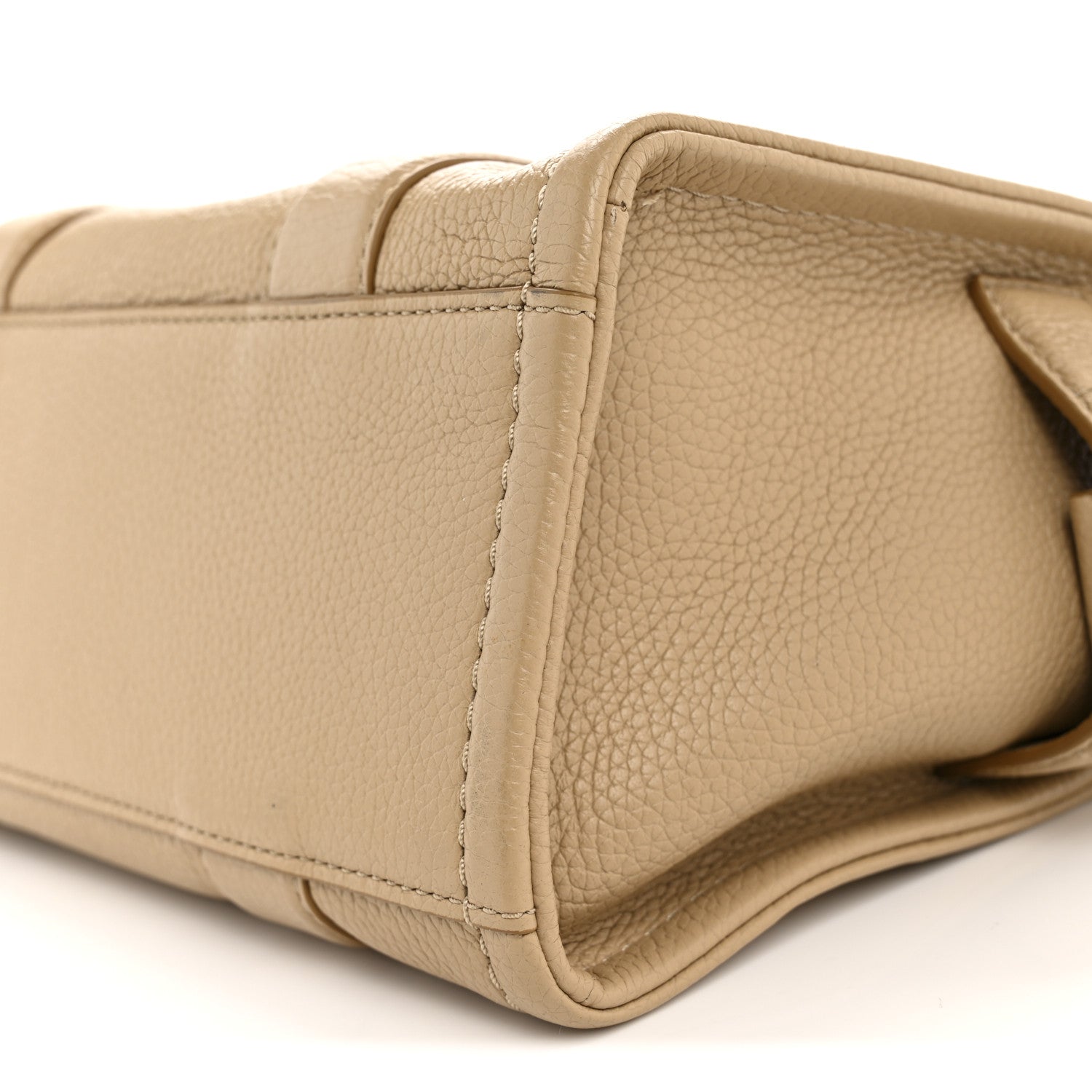 Marc Jacobs Grained Calfskin Small The Tote Bag Camel 10 of 11