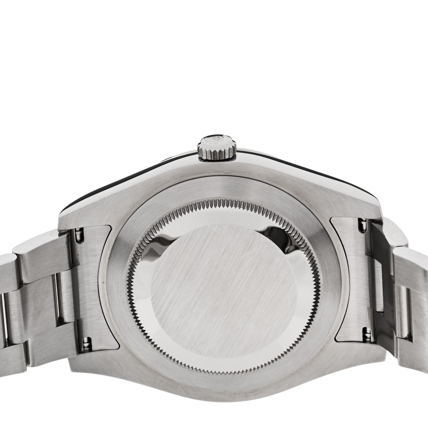 Stainless Steel 18K White Gold 41mm Oyster Perpetual Datejust Watch Black 116334
