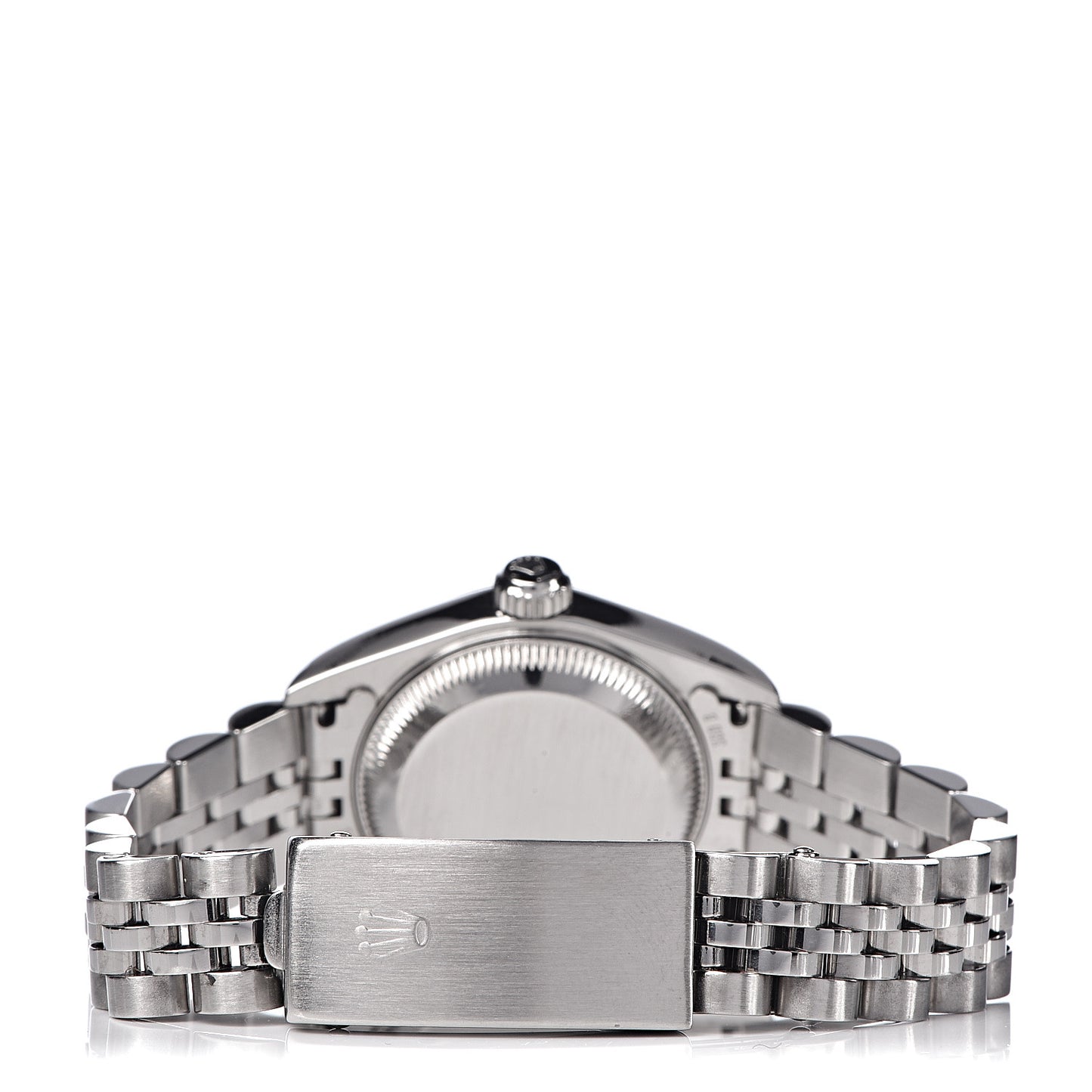 Stainless Steel 18K White Gold Diamond 26mm Oyster Perpetual Datejust Watch Silver Jubilee 79174