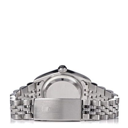 Rolex Stainless Steel 18K White Gold Diamond 26mm Oyster Perpetual Datejust Watch Silver Jubilee 79174 4 of 7